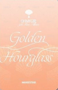 Golden Hourglass ms 團體視訊簽售 Fansign card 貓咪 ver. Back