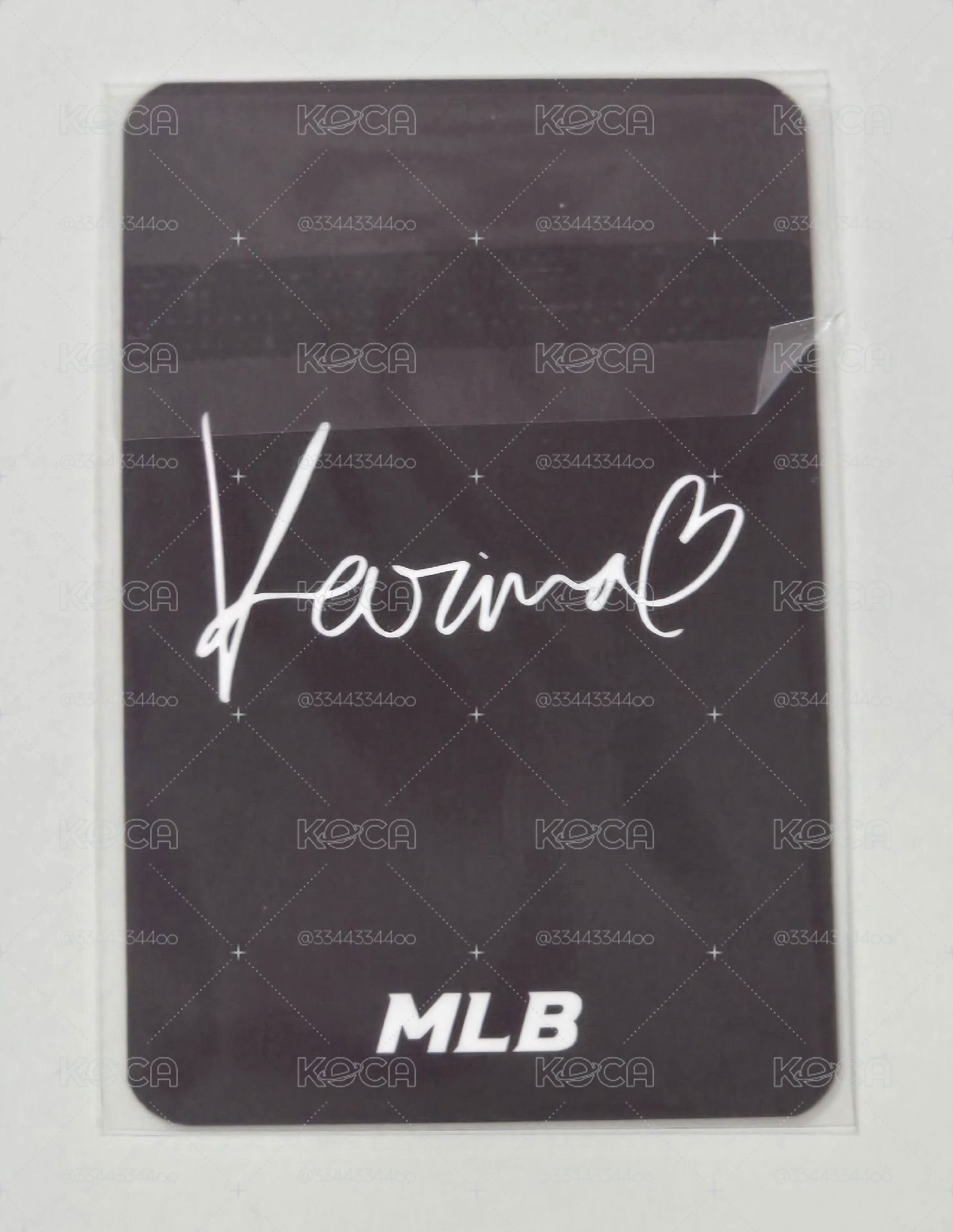 Karina MLB 7.0代言卡（原包裝未拆）