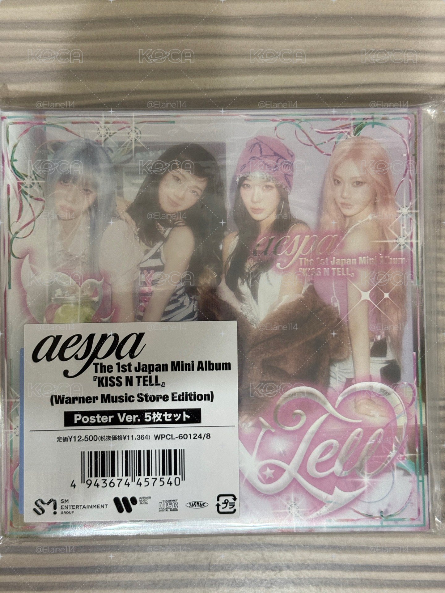 KISS N TELL 華納限定 Poster ver. set