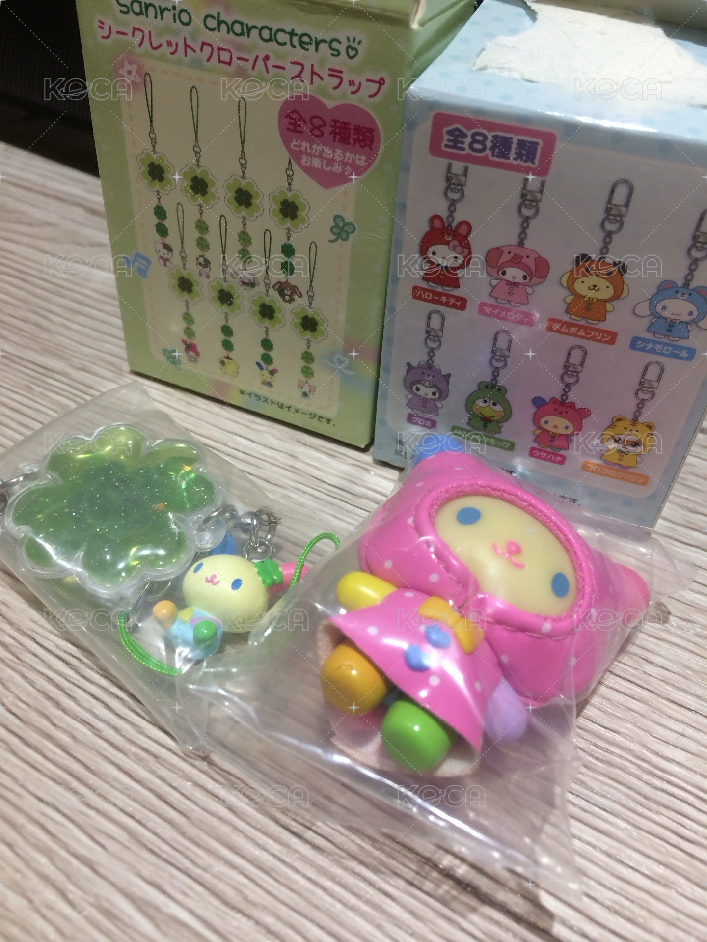 幸運草花小兔