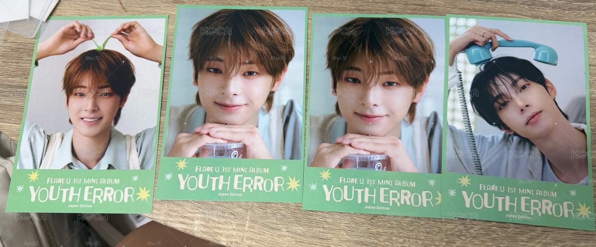 FLARE U YOUTH ERROR 日專 初回限定盤