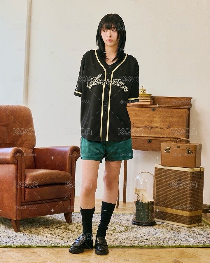 哲 26’克拉島 黑球衣 Uniform Shirt（F)
