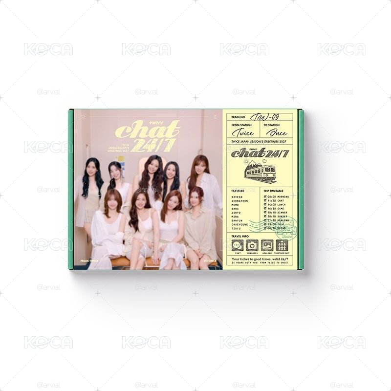 TWICE 2027 日版/韓版 年曆