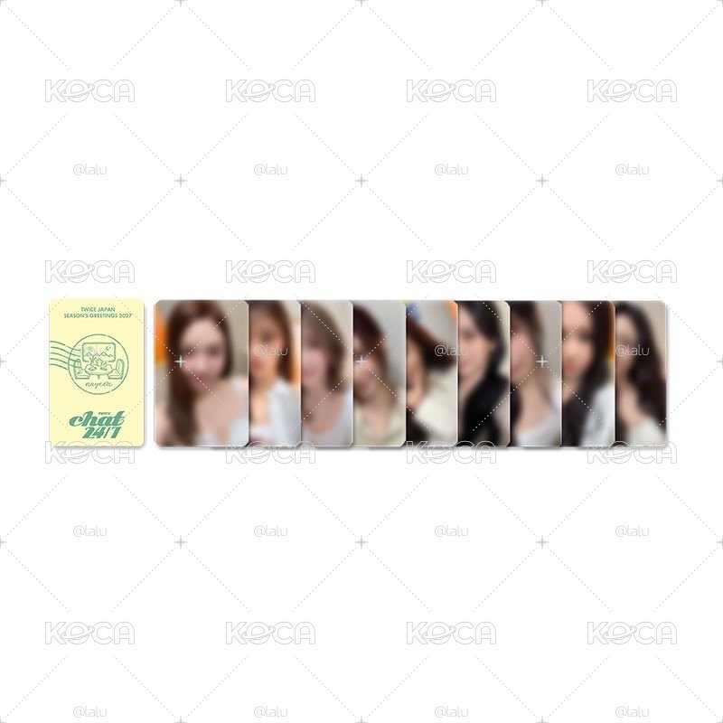 TWICE 2027日本年曆 拆團