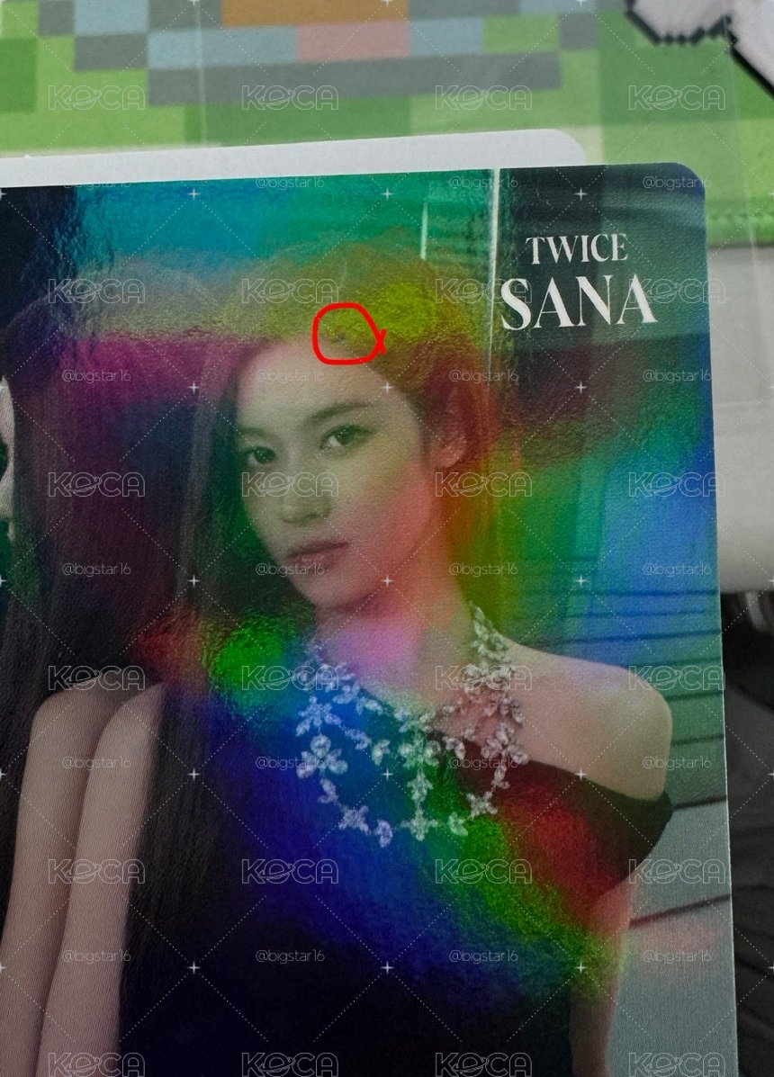 現貨速出！紗💜隱眼代言閃卡