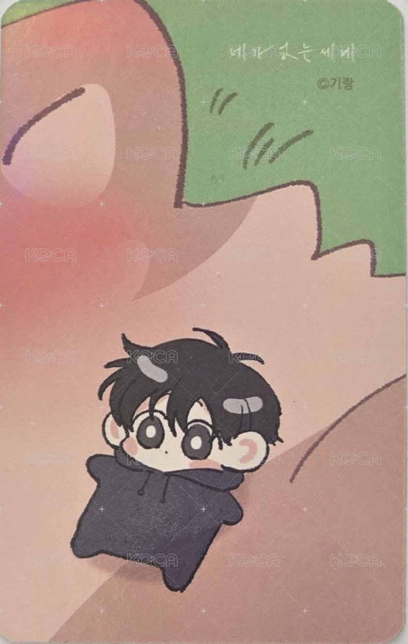 Webtoon shop no.3 Random card  Back