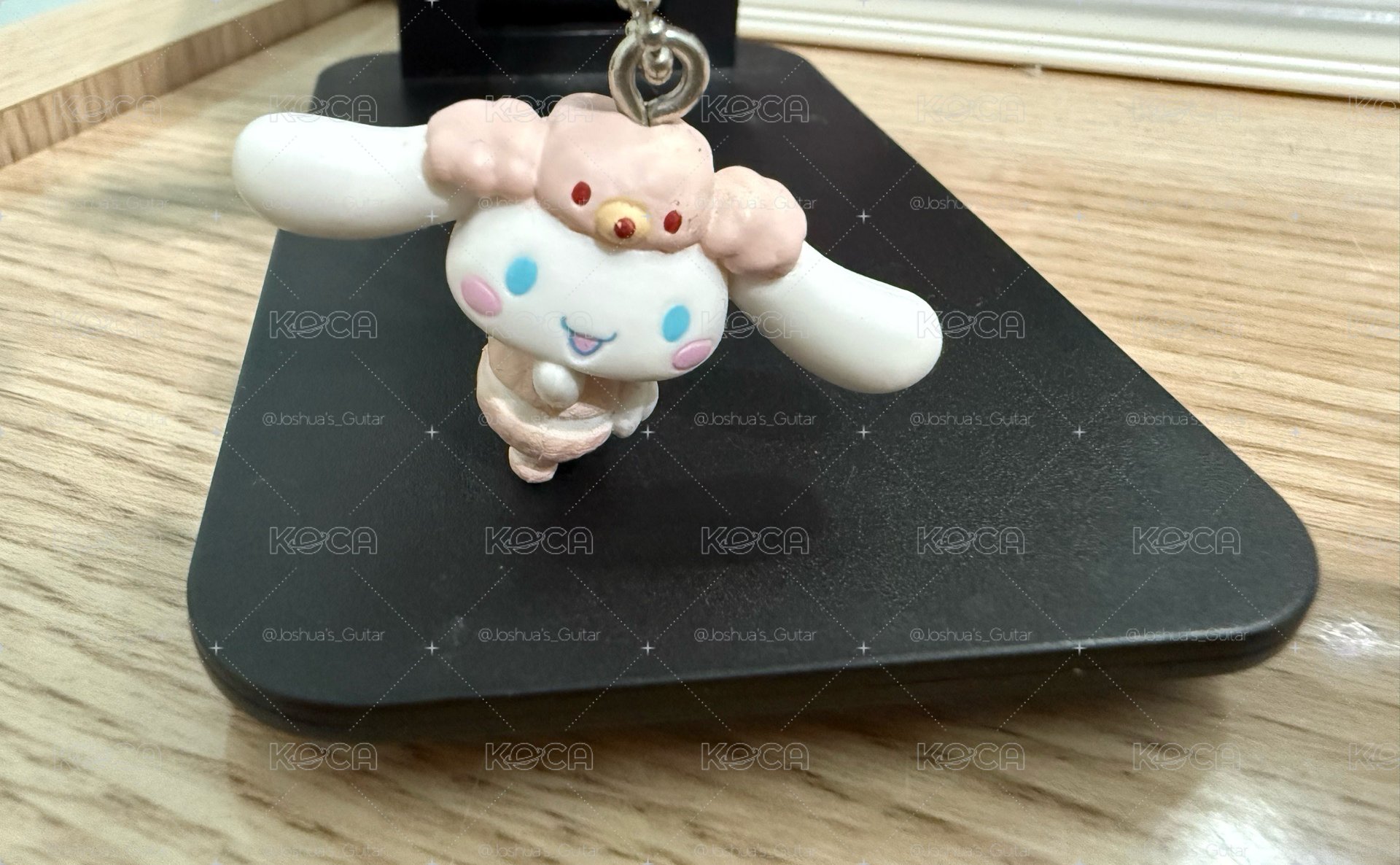 大耳狗拿鐵貴賓狗吊飾