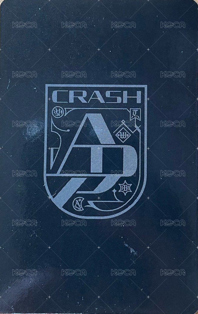 CRASH COMPLETE版 Album photocard 團卡 Back