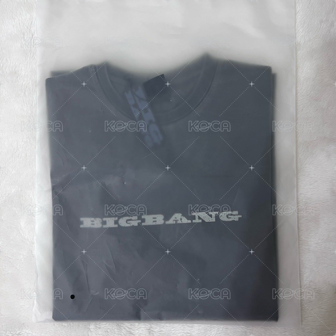 BIGBANG TSHIRT CHARCOAL  S碼