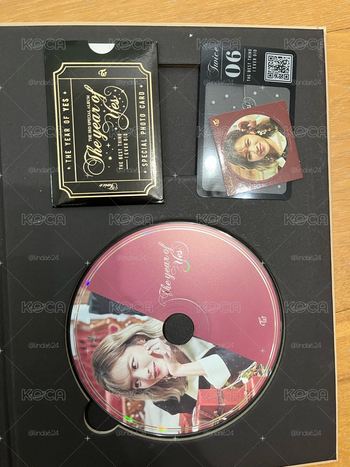 twice the yeat of yes 專輯 小卡