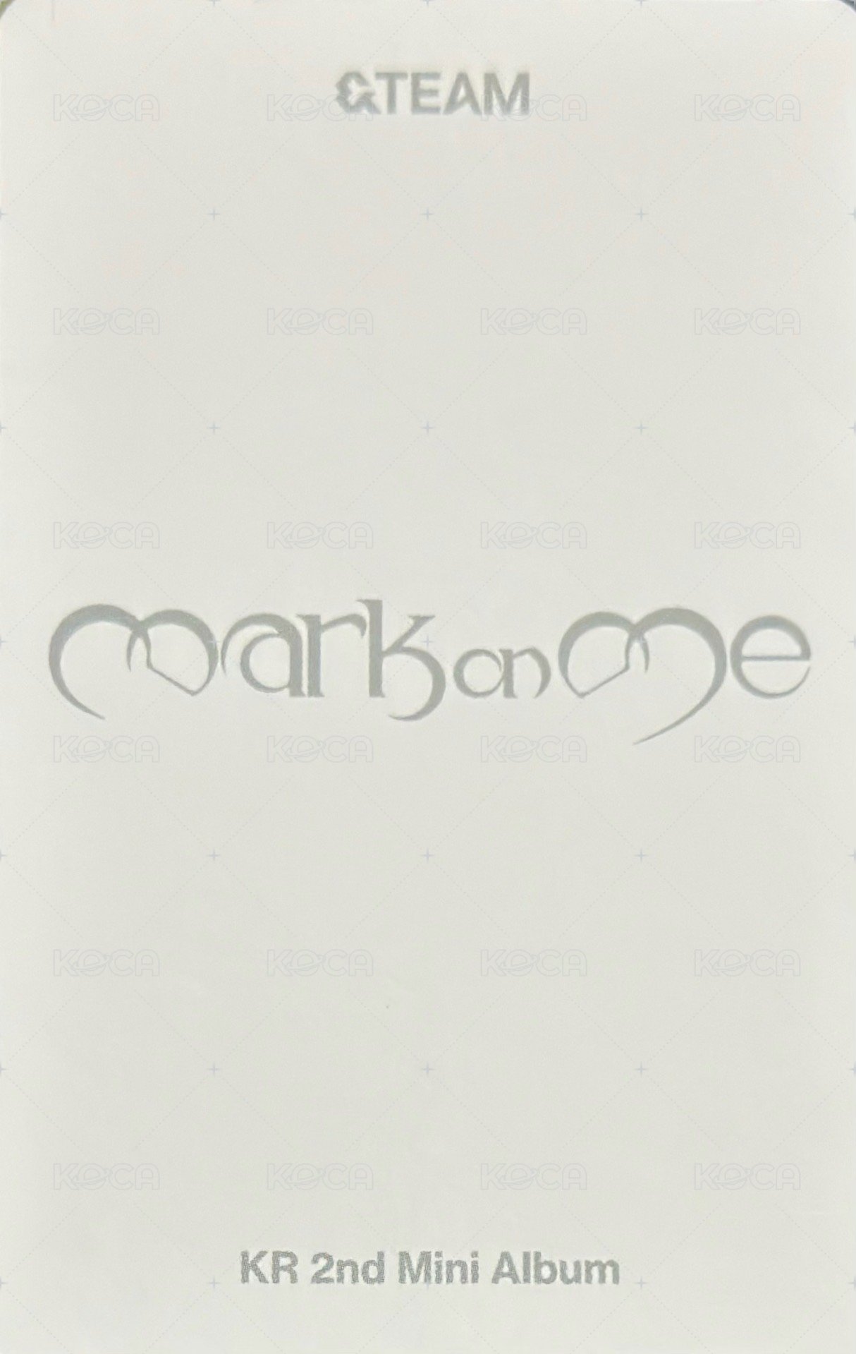 MOM hello82 通路 POB card SOLO Ver. Back