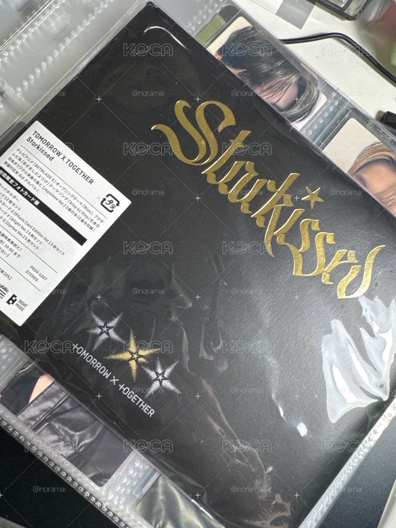 Starkissed 專輯 初回限定照片卡盤
