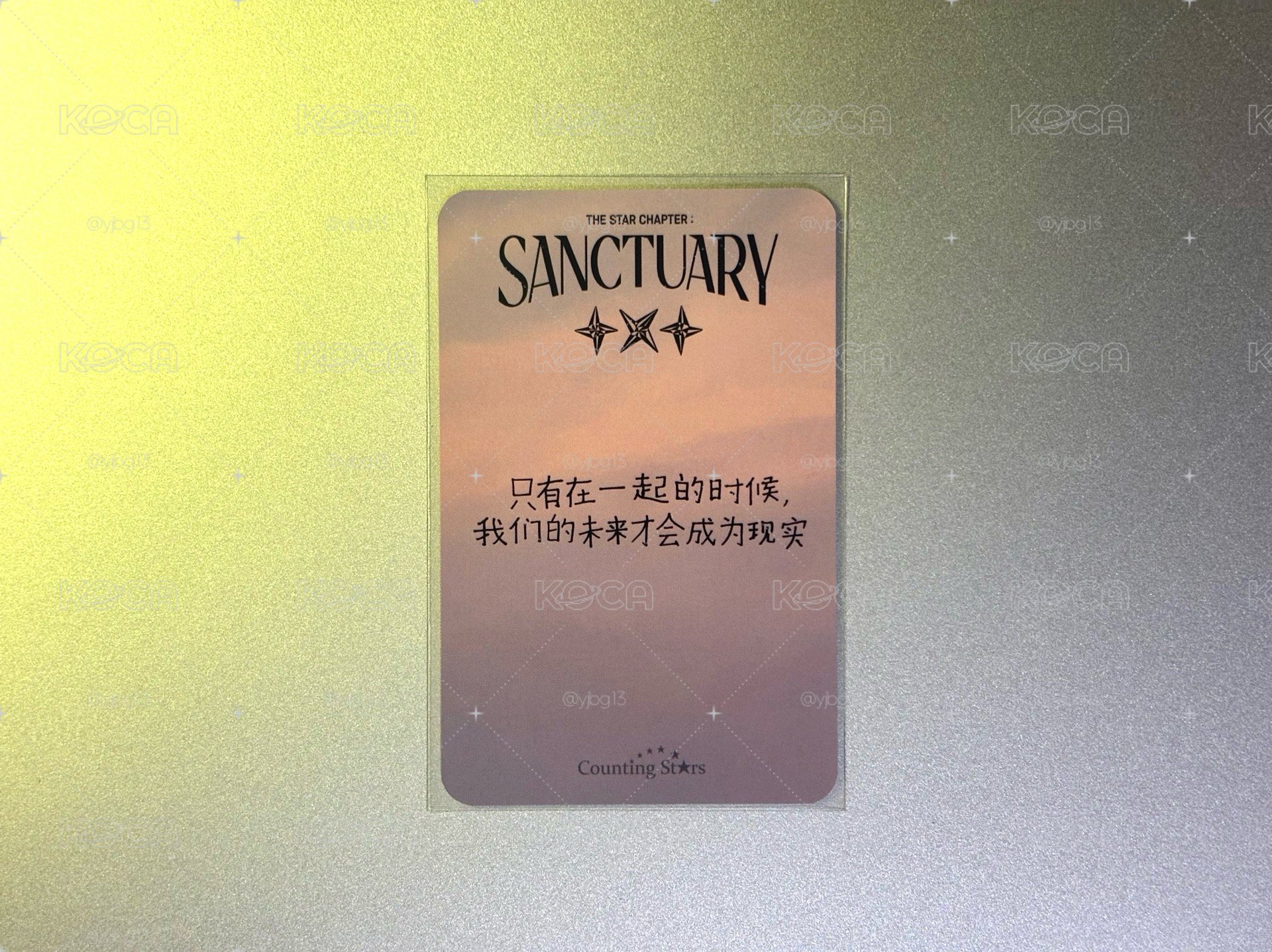 SANCTUARY 數星星 中背寧