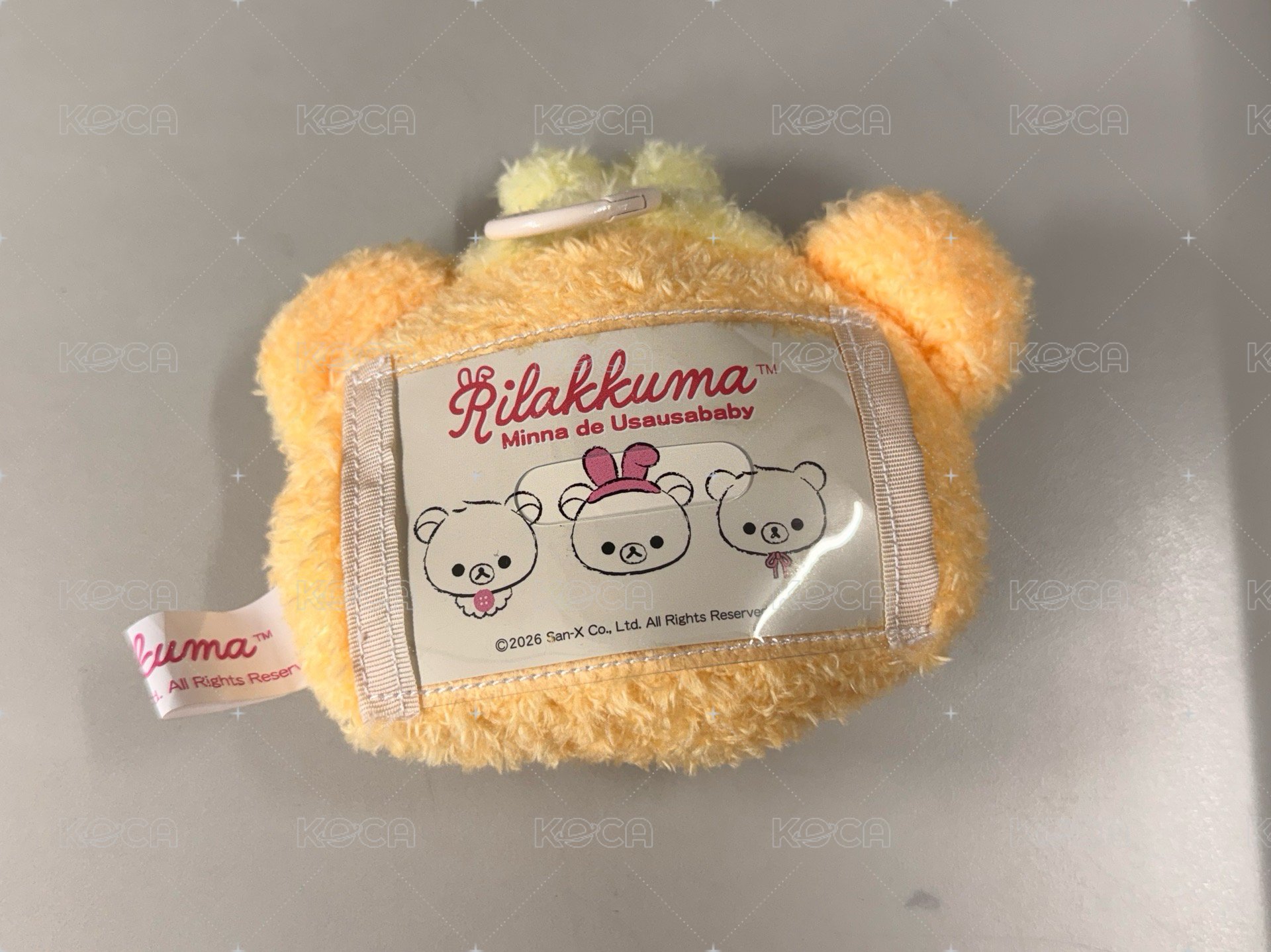 拉拉熊 票卡夾 康是美