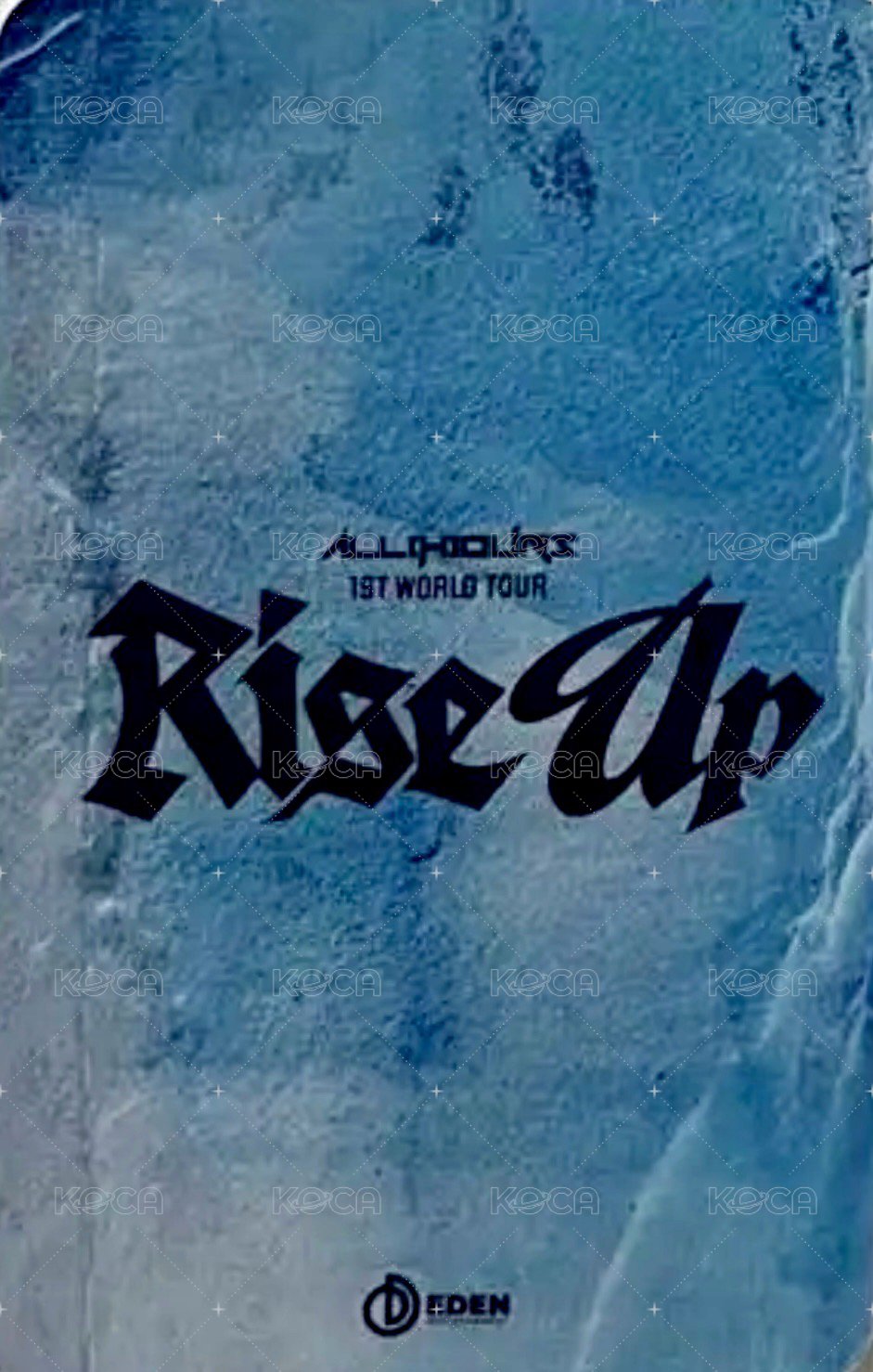 RISE UP 首爾場 Entry card / venue-limited card  Back