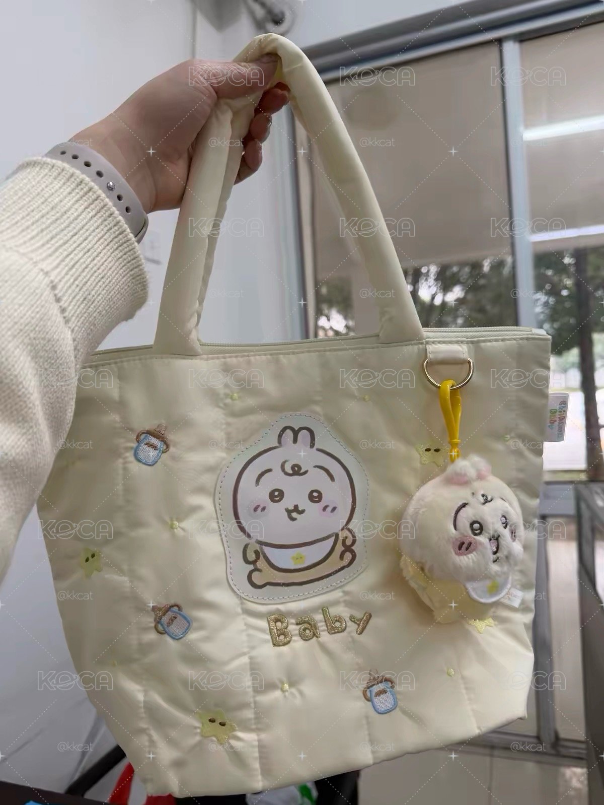 預購.吉伊卡哇 寶寶雲朵托特包
