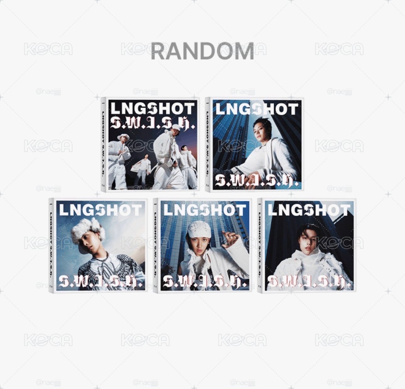 [代購/不二補］LNGSHOT EP ALBUM [S.W.I.S.H]