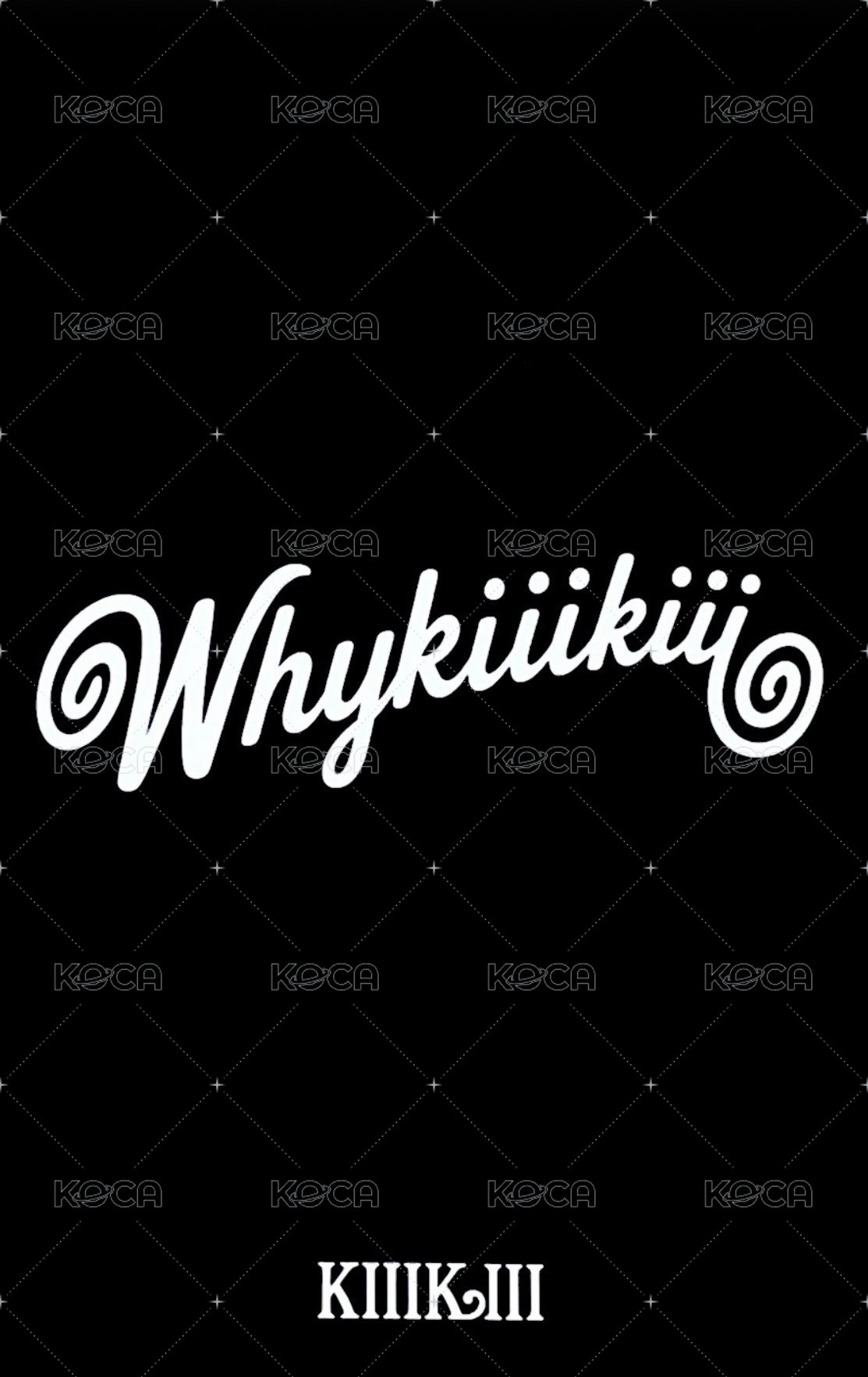 WhyKiiiKiii Music show card 1.0 Back