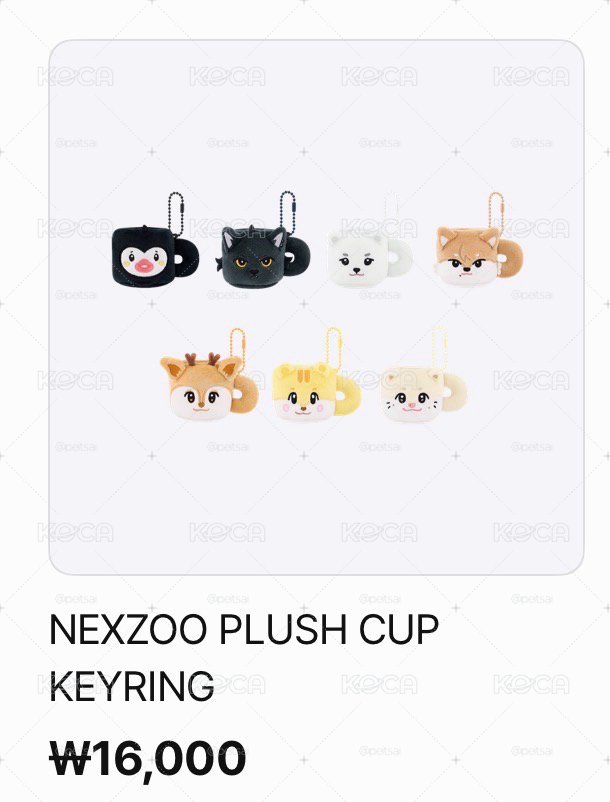 nexzoo首爾快閃週邊