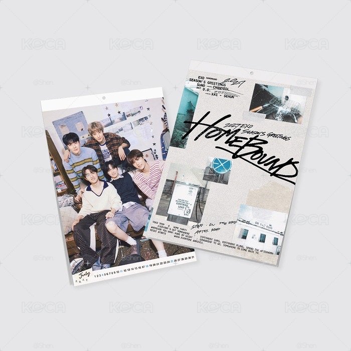 預購 EXO年曆set SM通路