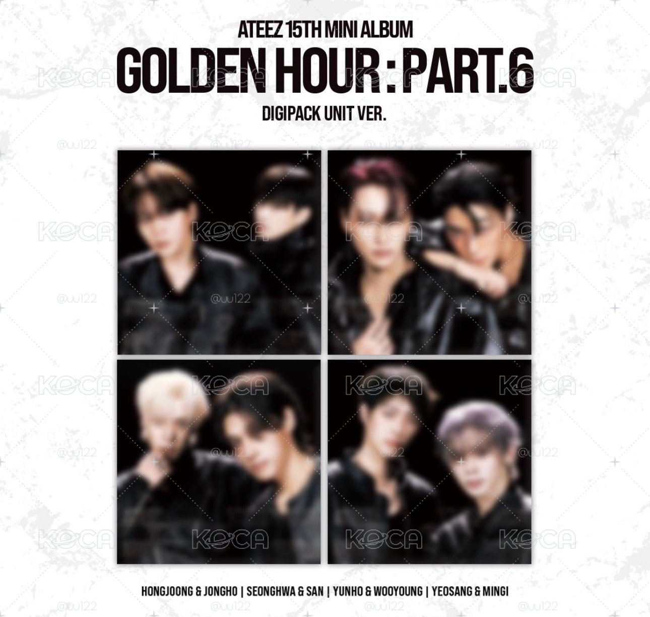預售ATEEZ Golden hour part.6簽售專