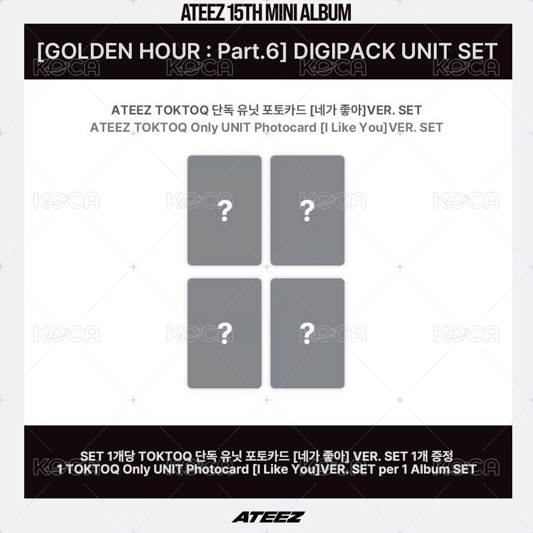 3️⃣DIGIPACK 小分隊 SET(共4張專輯)