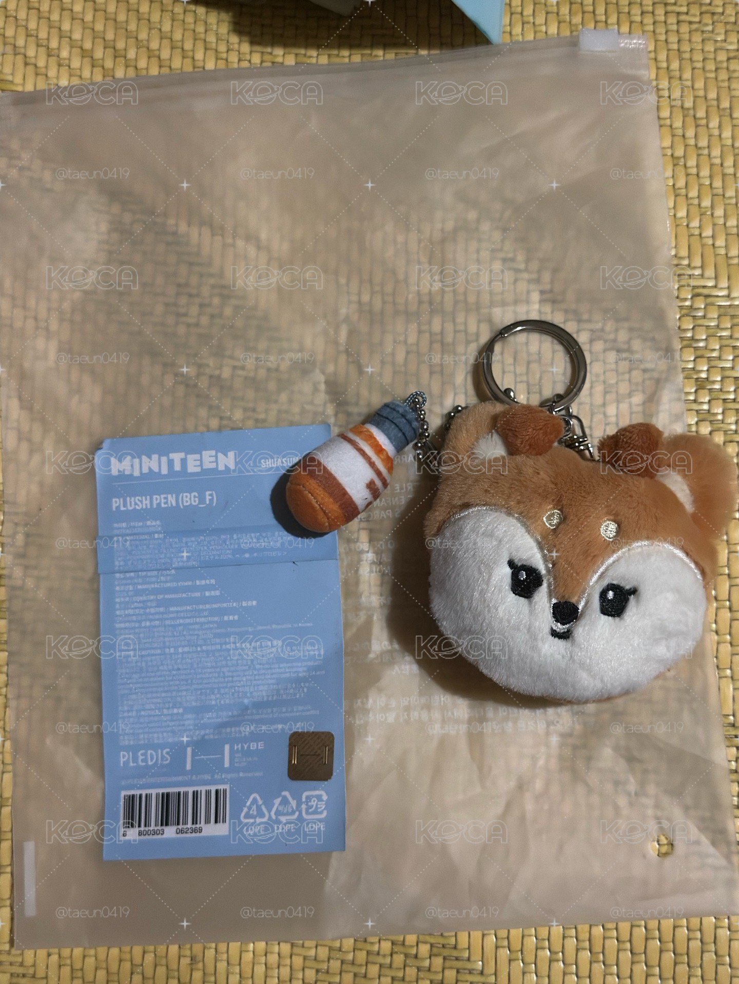 Miniteen 大頭吊飾鑰匙圈 秀