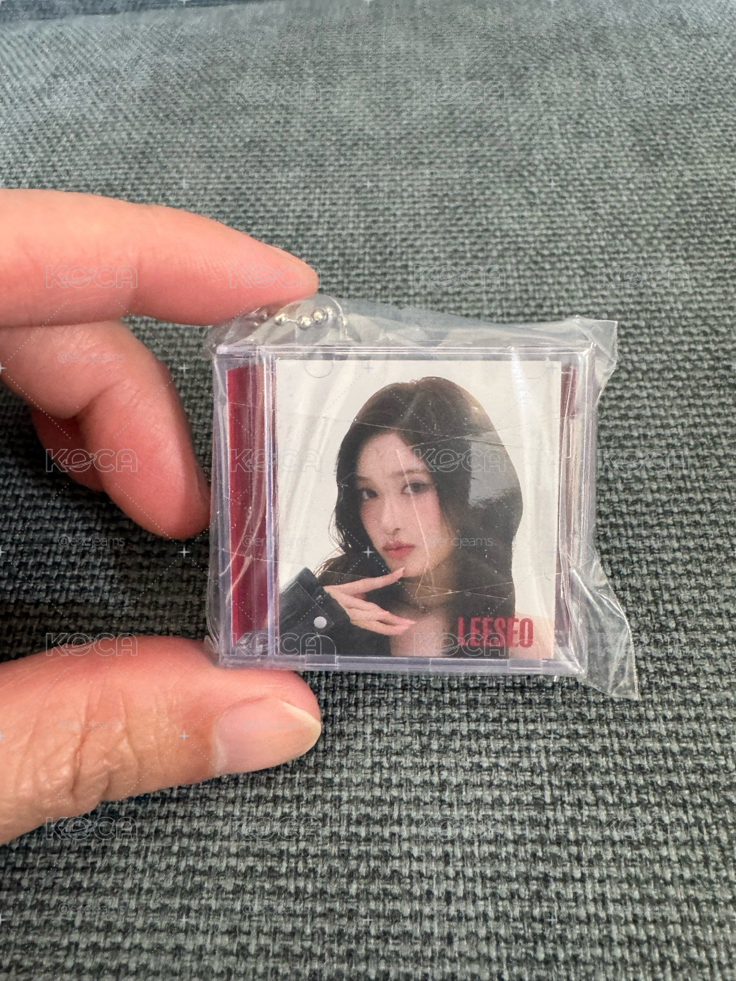 IVE 萬代扭蛋CD吊飾（缺員）