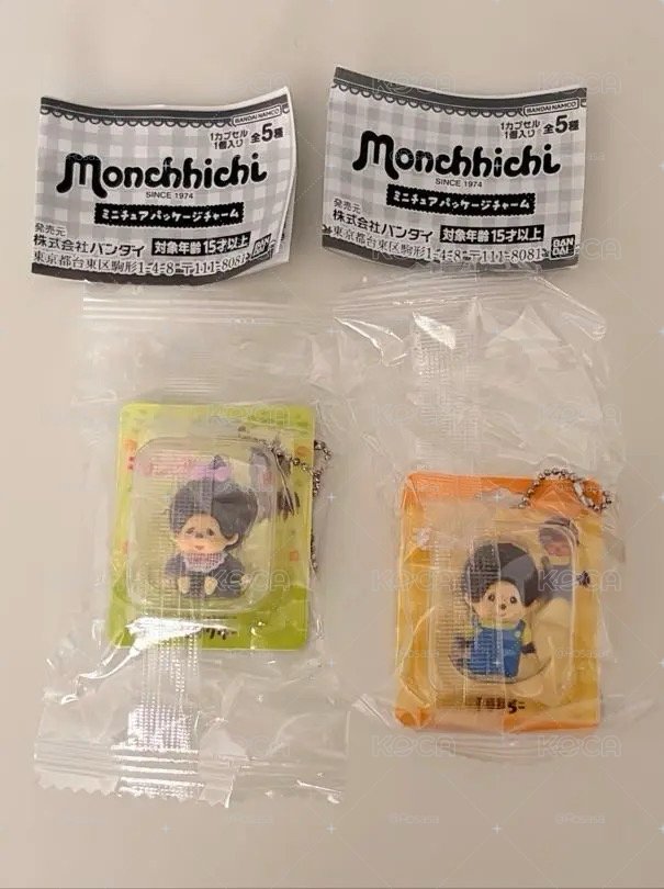 🇯🇵Monchhichi蒙奇奇微縮模型扭蛋🐵