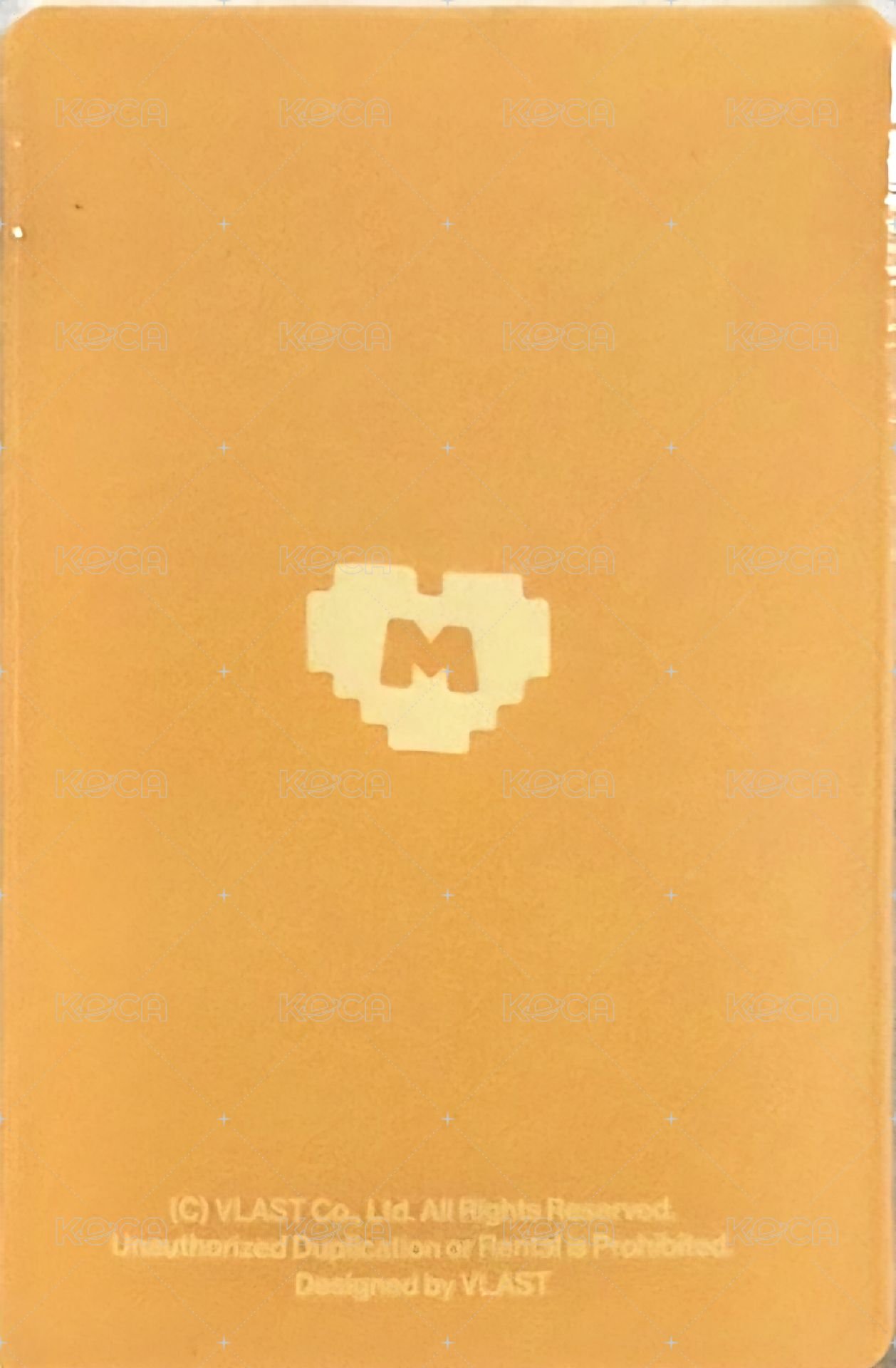 Merch card MMMM卡套Moi小卡 Back
