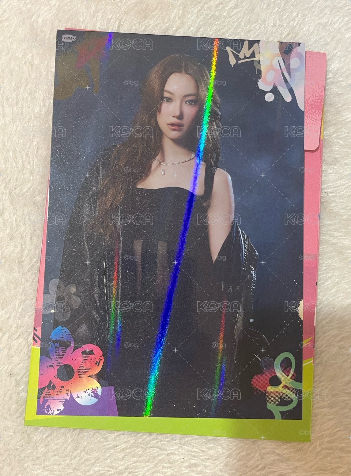 Jewel 毯子+JJ書展明信片*1