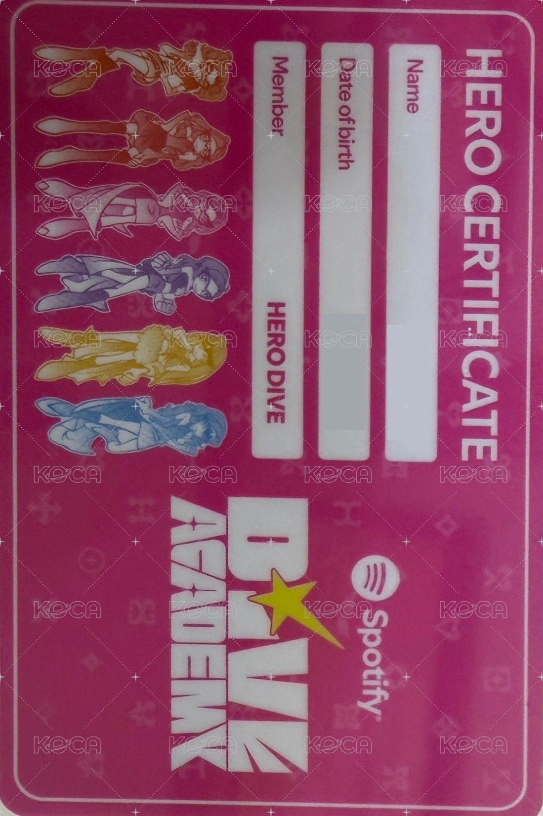 Looks Can Kill Spotify Mission card  Back