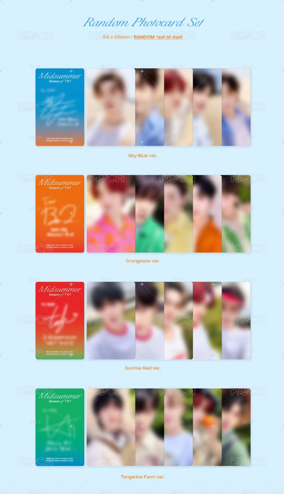 【全新】TXT｜22'夏寫 Season of TXT: Midsummer