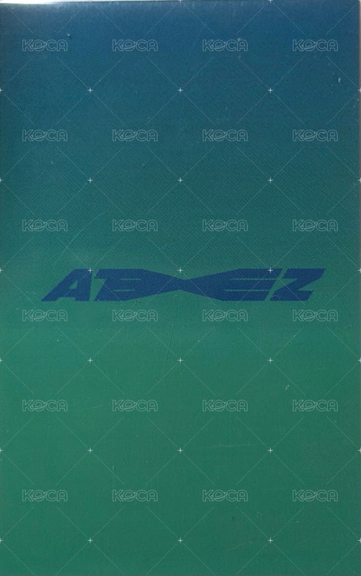 Fever pt.3 Music show card Deja Vu 公放 Back
