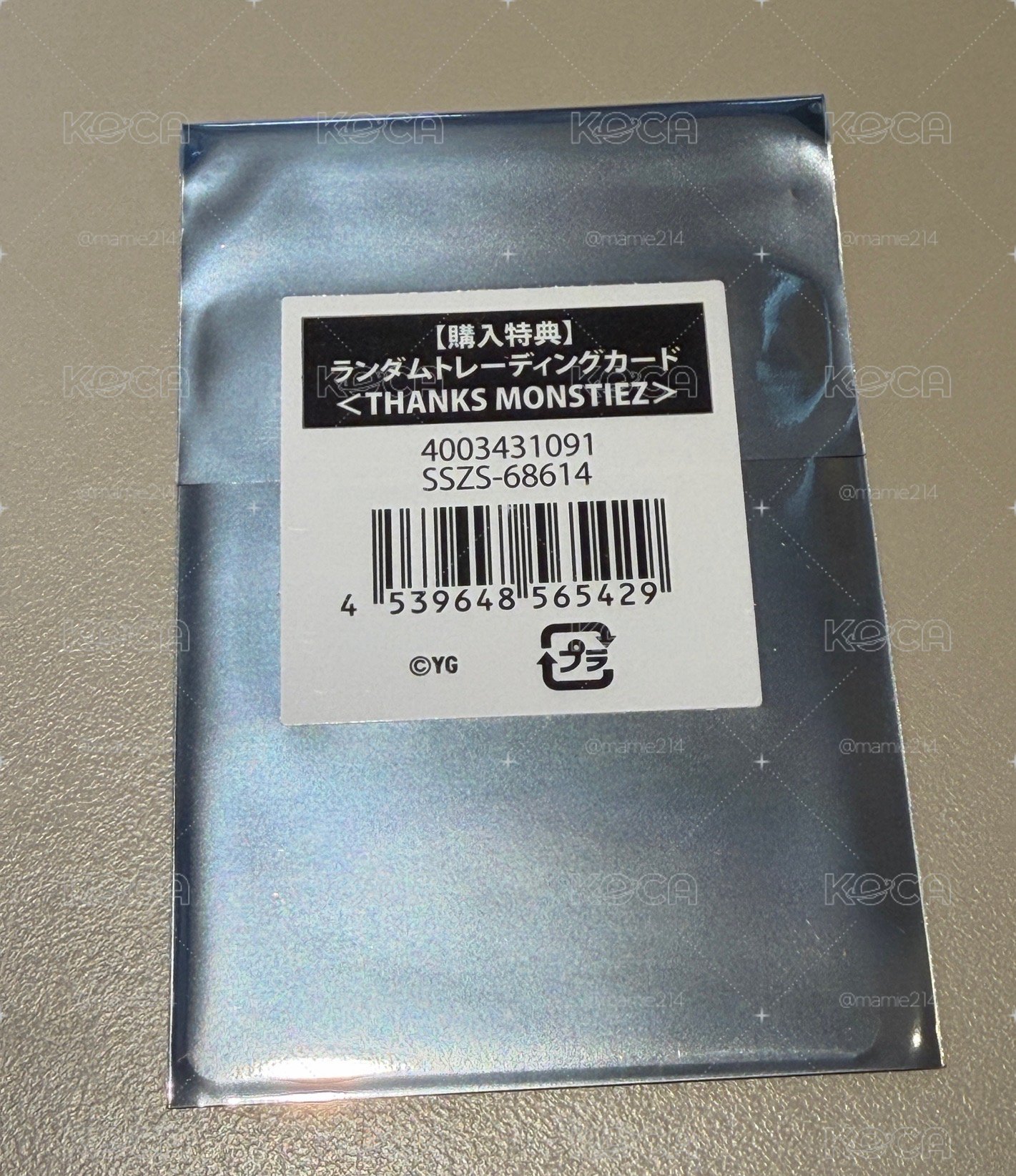 Thanks Monstiez 滿額卡-全員