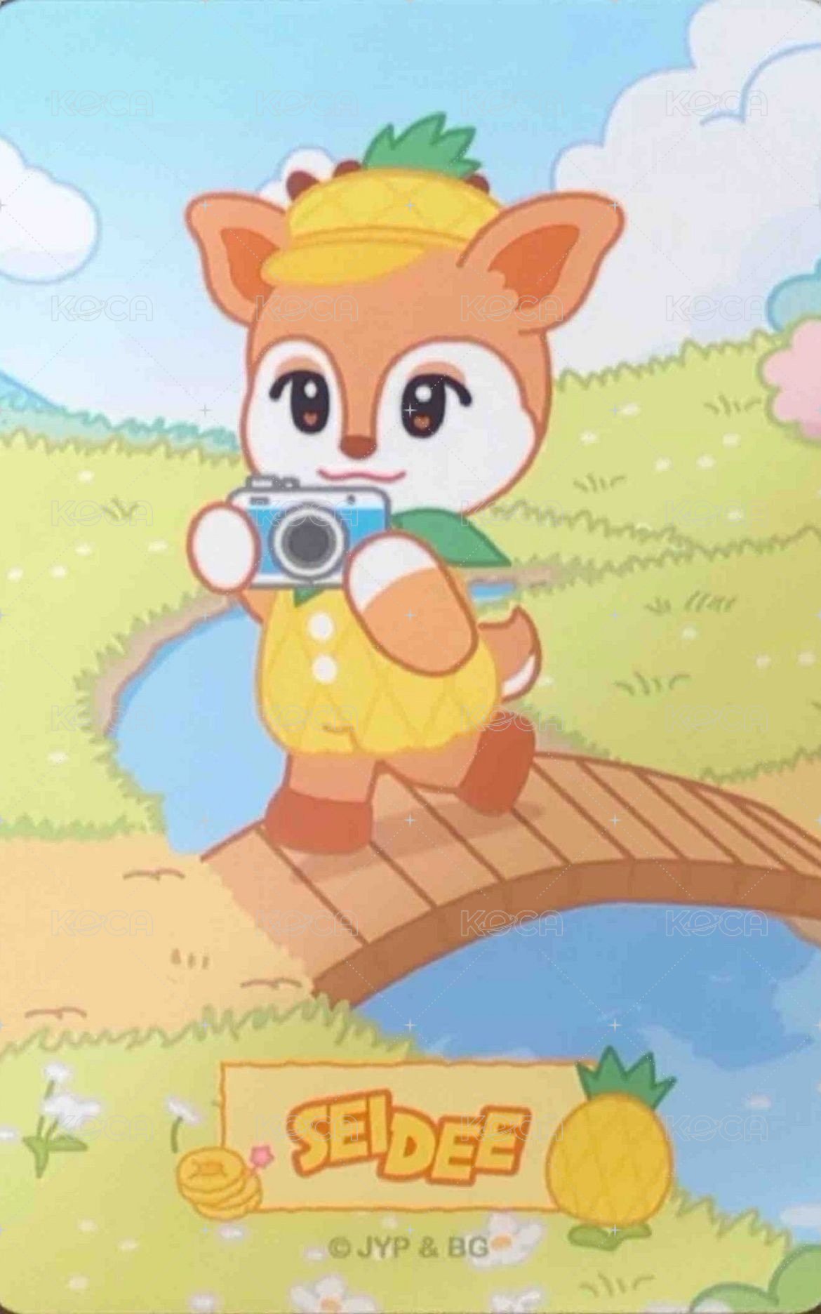 SWEET PICNIC Mission card  Back