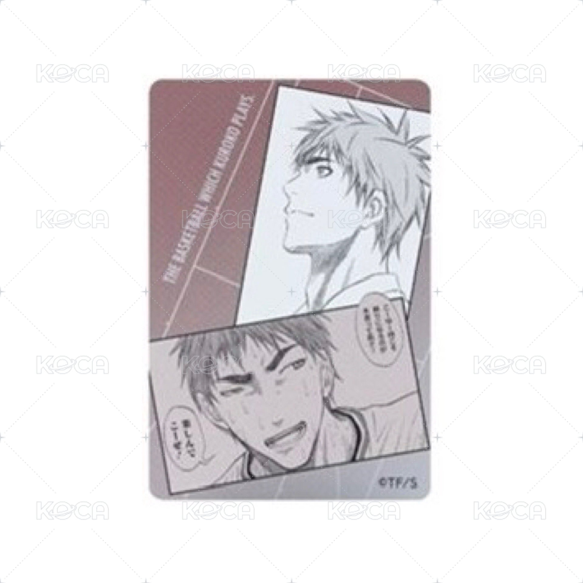 JCS KIRA☆ Holo card  Back