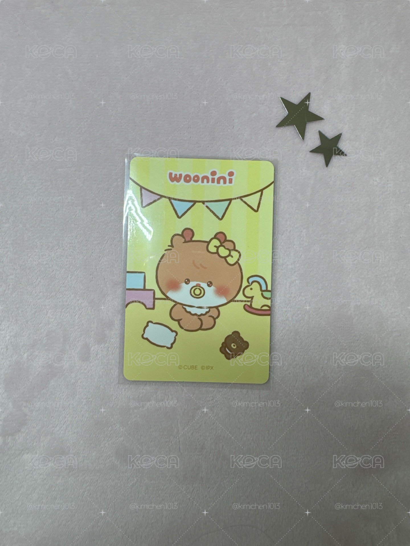 minini baby 周邊卡 坐姿娃卡
