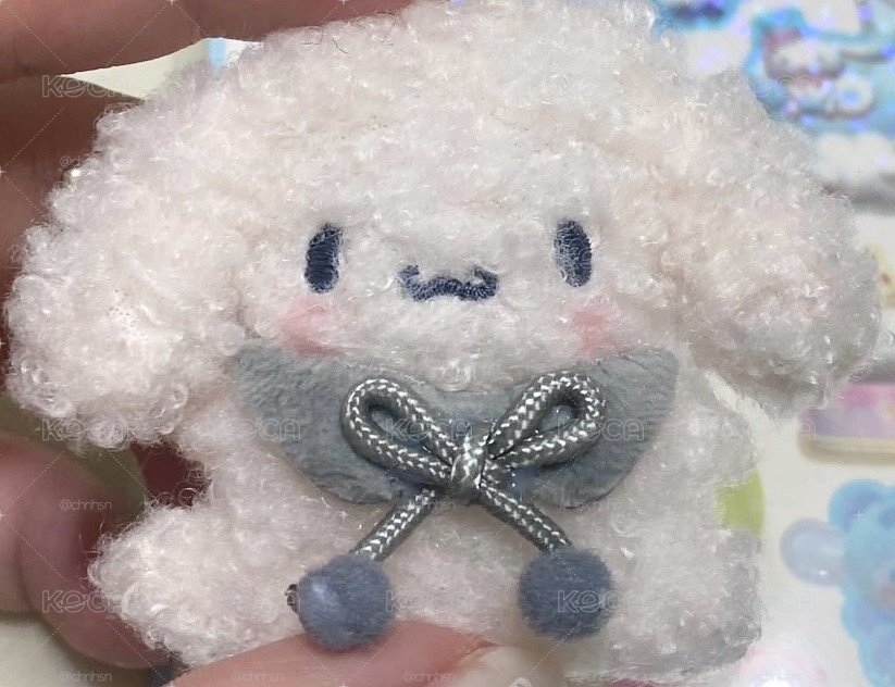 蓬鬆系列毛絨絨髮夾 大耳狗