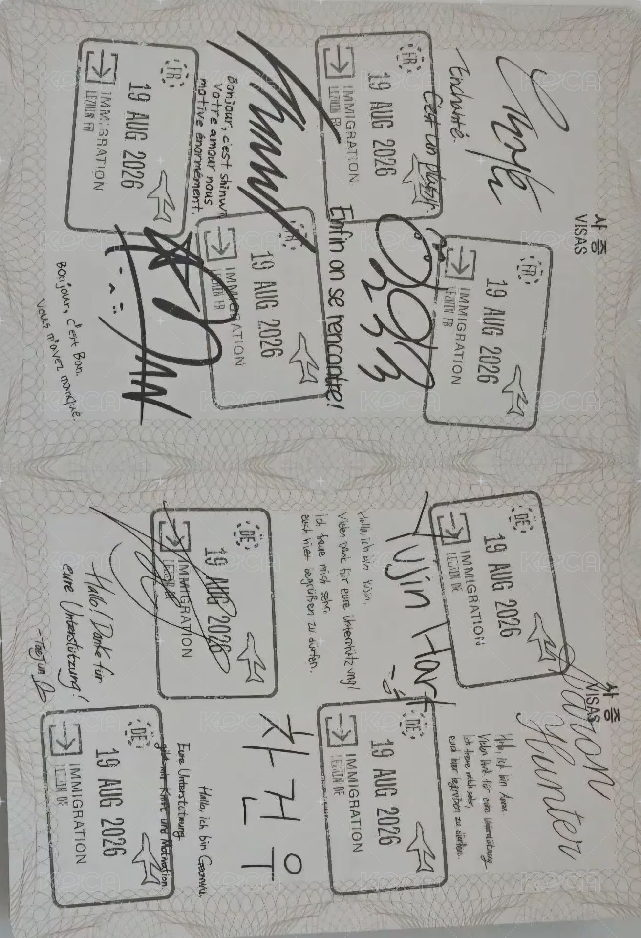 2026 WT JMEESHOP 德法 滿額卡 護照 背面