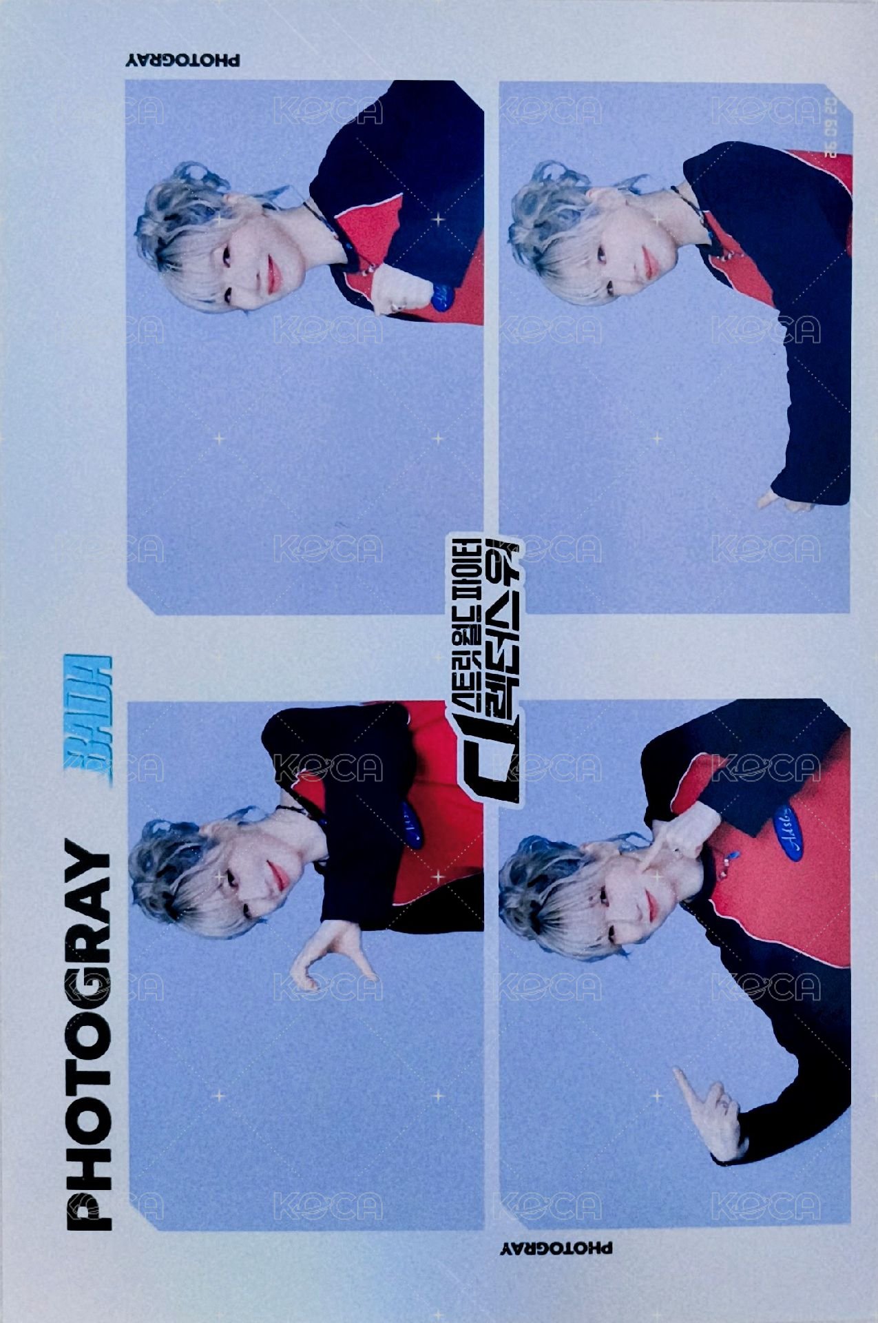 SDF PHOTOGRAY Photo booth strip (Life4Cuts)  Back