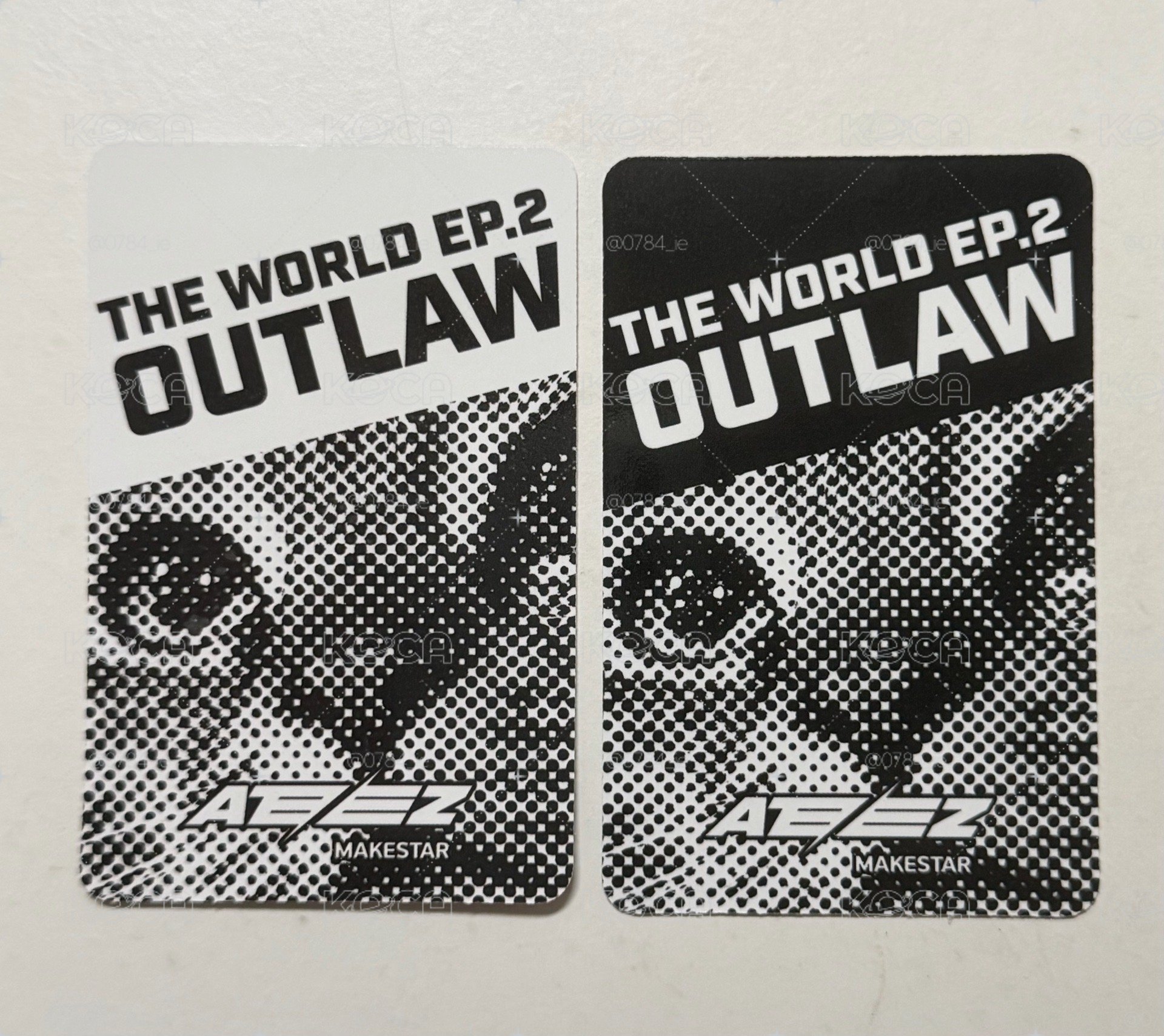黑白貓鍾 Outlaw ms 3.0 特典卡 