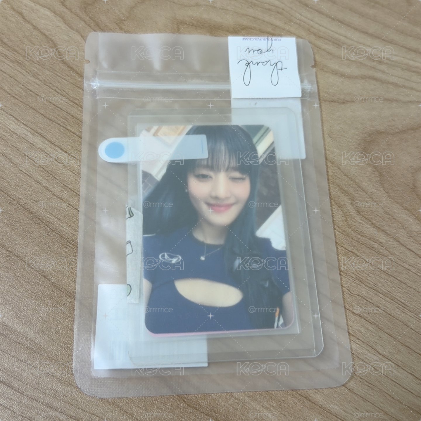 idle米妮特典卡（兩張一起）