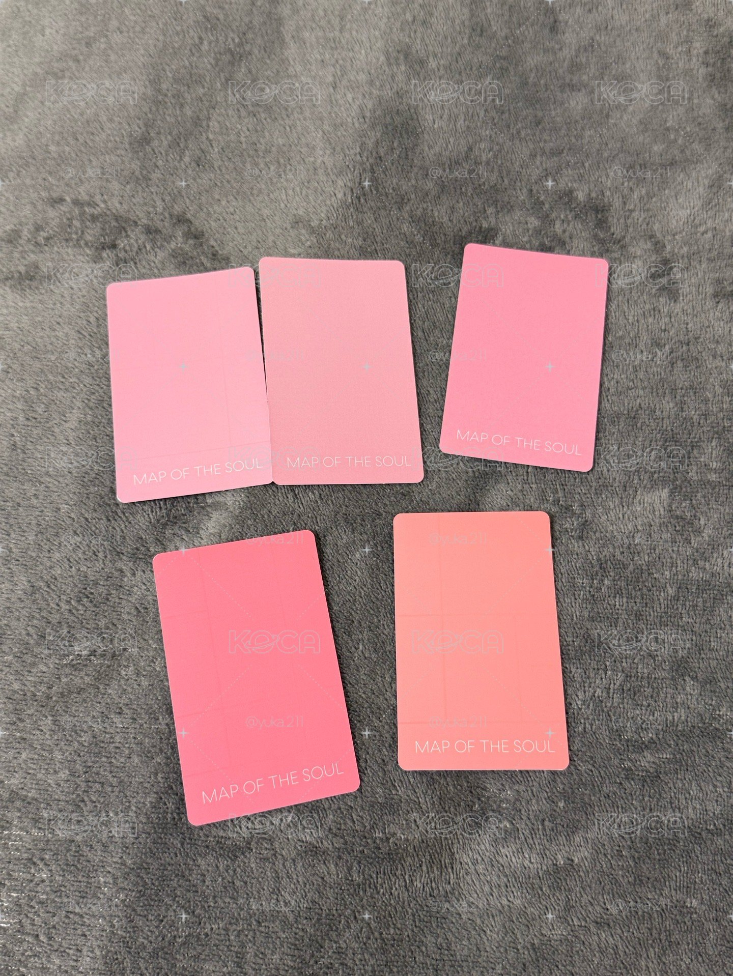 BTS Persona專輯小卡