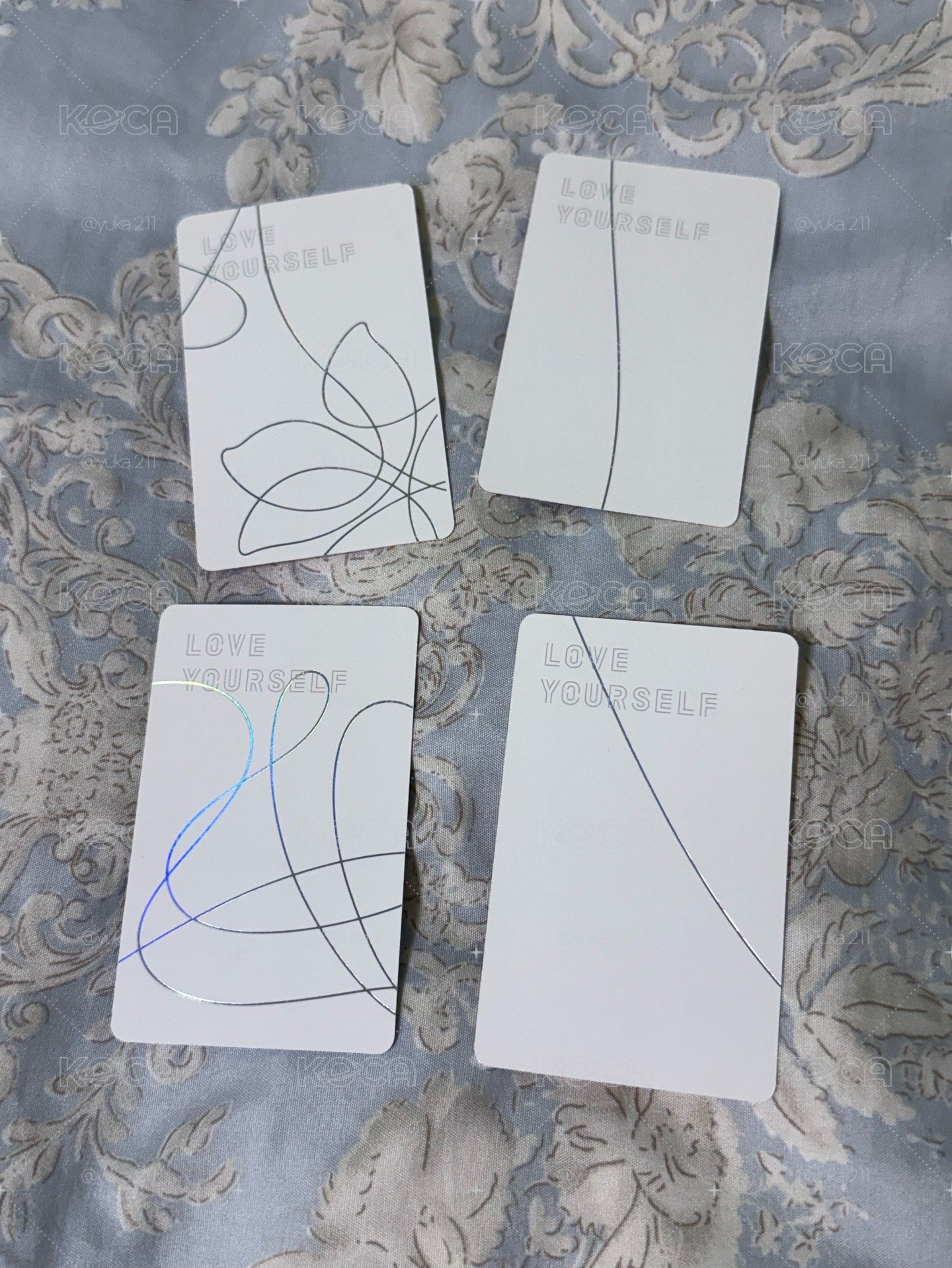 BTS LY 承 專輯 小卡