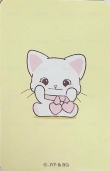 ll週年快閃 Merch card 卡套卡 Back