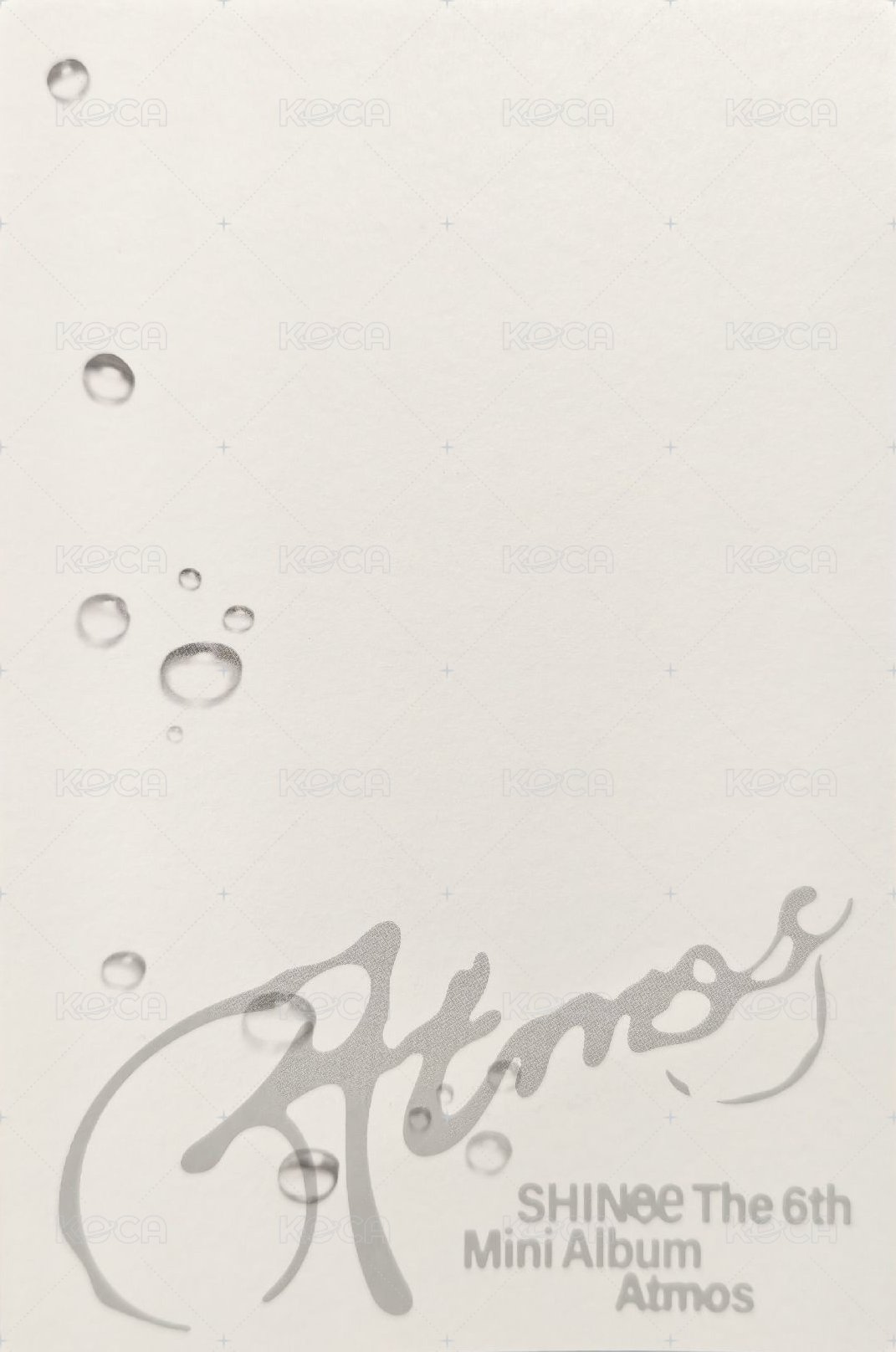 Atmos Postcard PB專明信片 Back