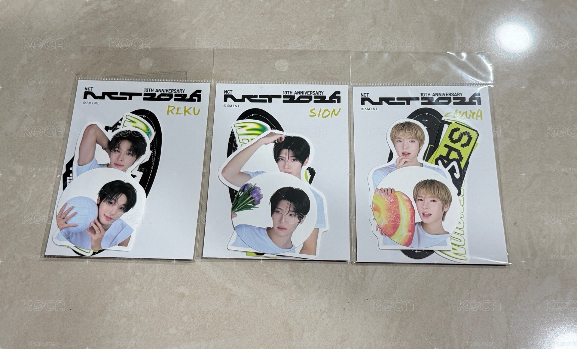 NCT 10週年展 明信片/貼紙組 現貨