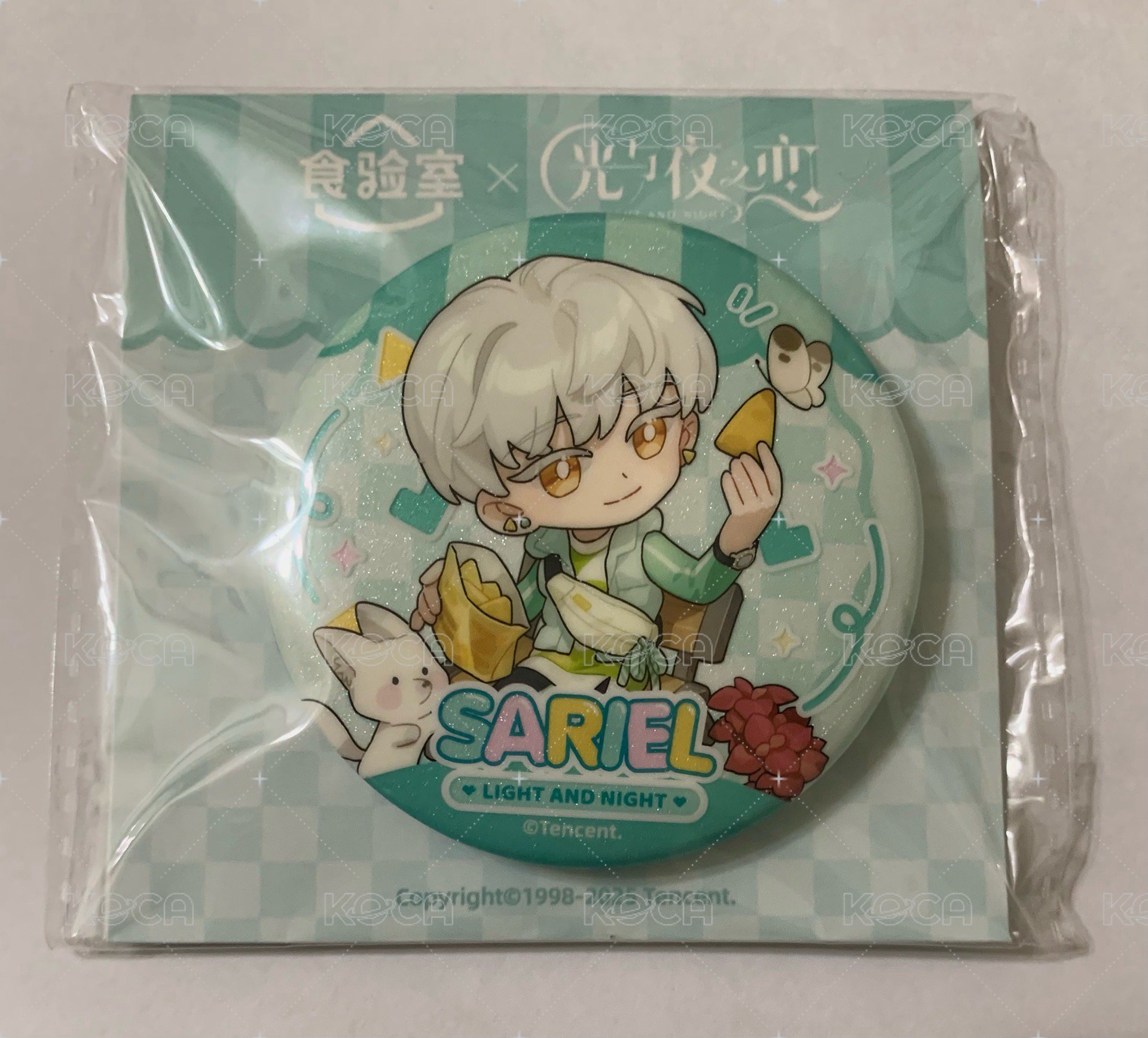 食驗室聯名 徽章（全新） 