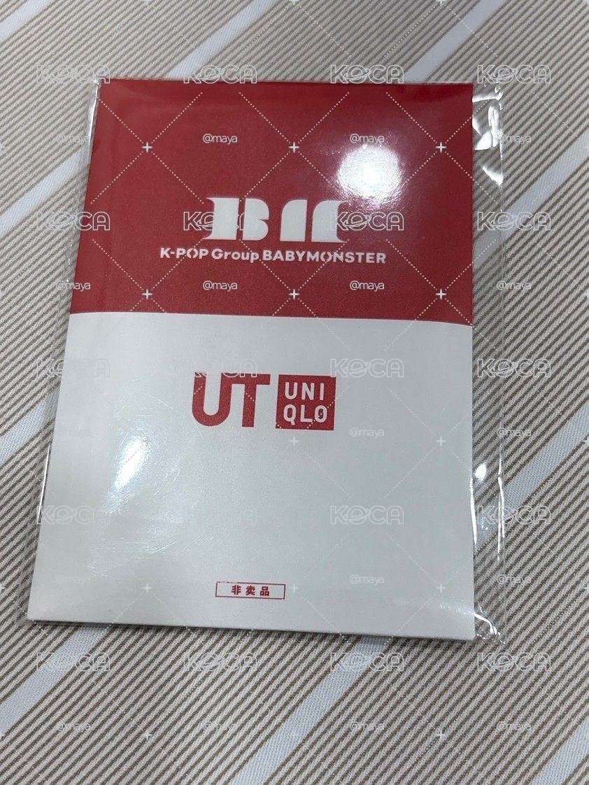 UNIQLO 寶怪代言卡 一包 六張